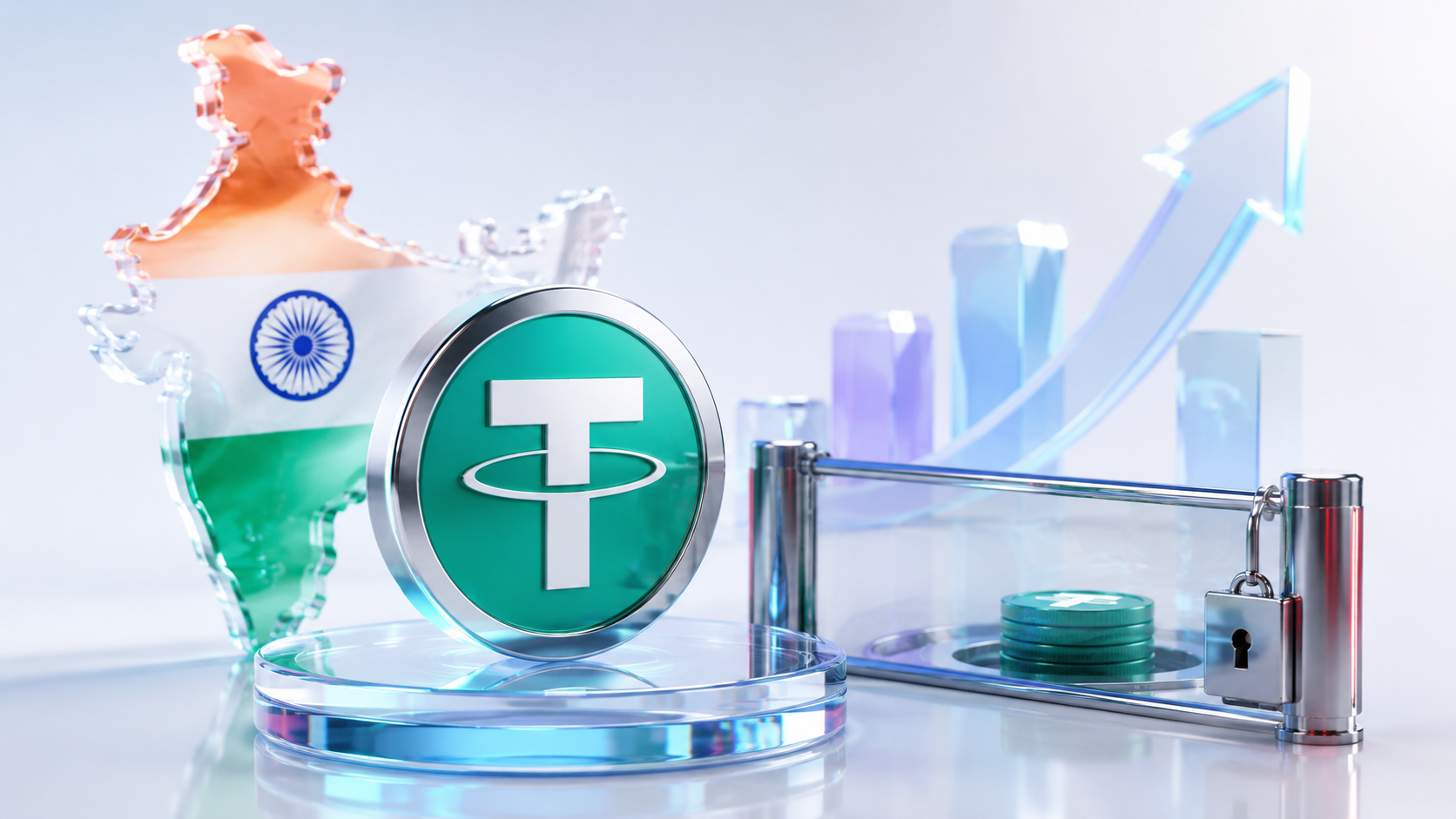 印度USDT溢价因ED加密货币打击飙升至8.5%以上