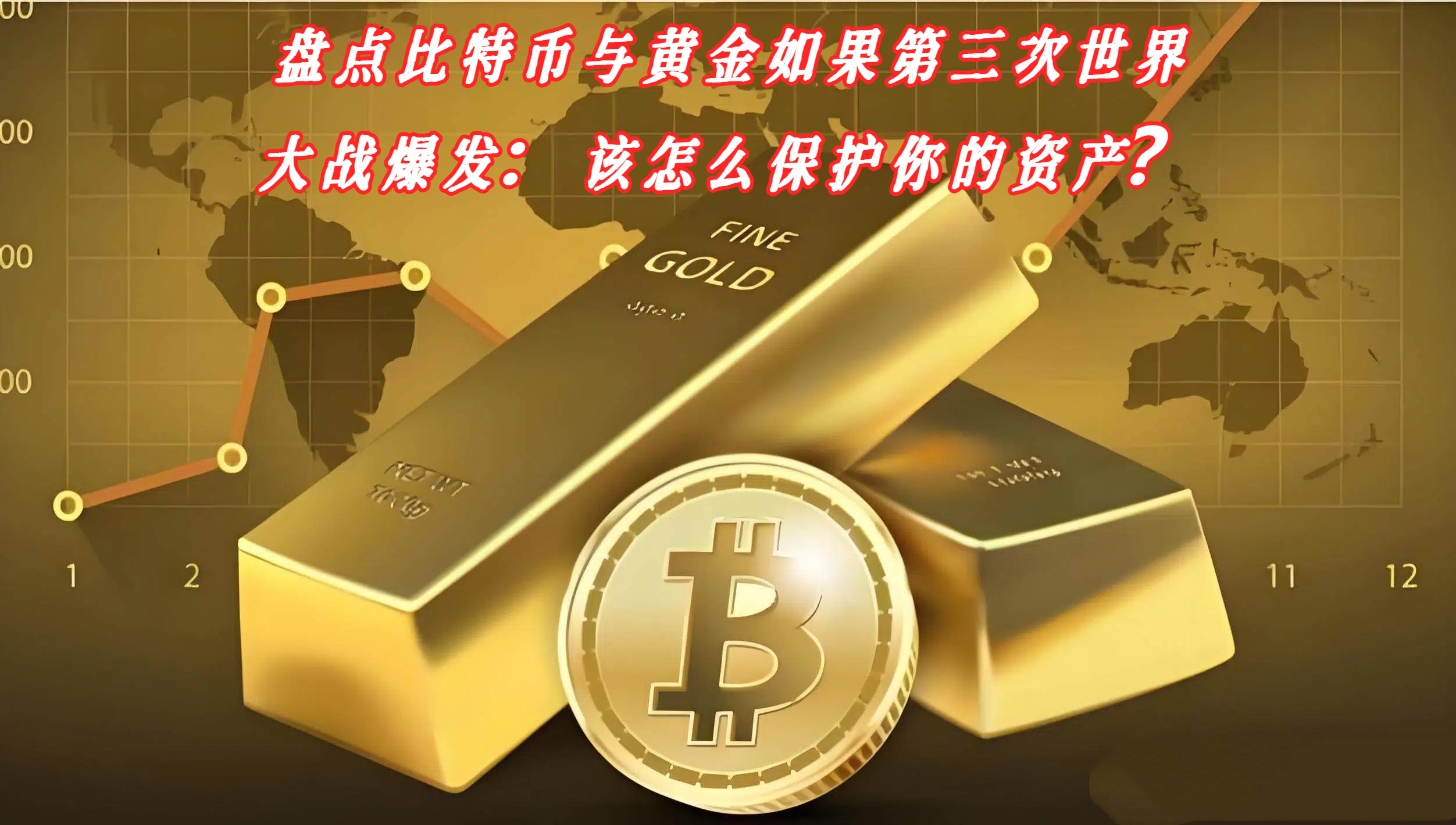 盘点比特币与黄金如果第三次世界大战爆发：该怎么保护你的资产？