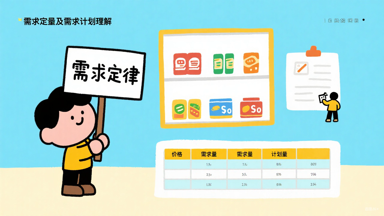 什么是需求定律?对应的需求计划怎么理解