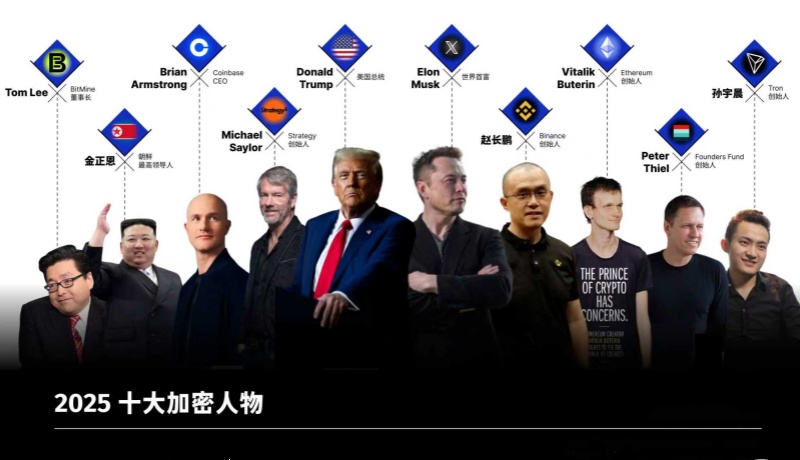 十个人，重新定义2025年加密货币的权力边界