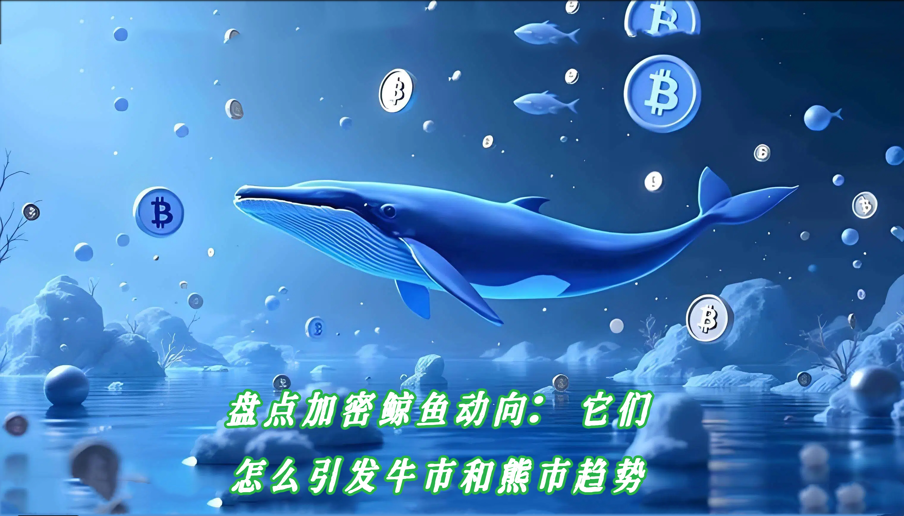 盘点加密鲸鱼动向：它们怎么引发牛市和熊市趋势