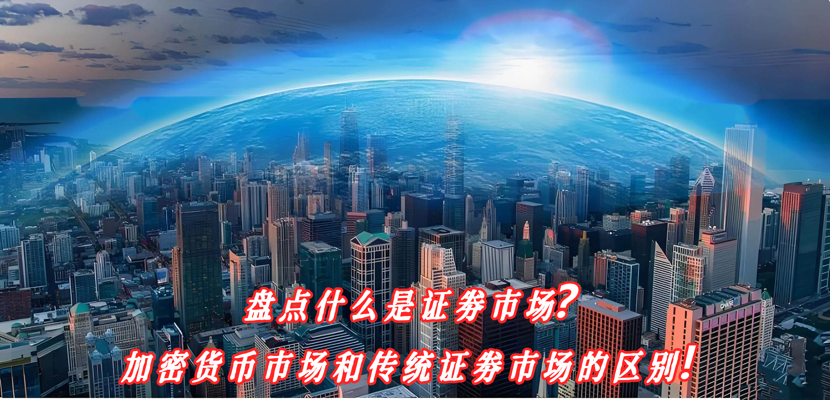 盘点什么是证劵市场？加密货币市场和传统证劵市场的区别！