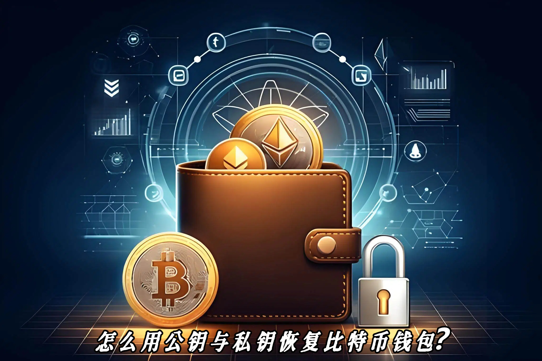 怎么用公钥与私钥恢复比特币钱包？
