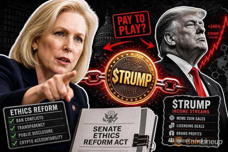 吉利布兰德在特朗普$TRUMP收入后推动加密货币道德改革