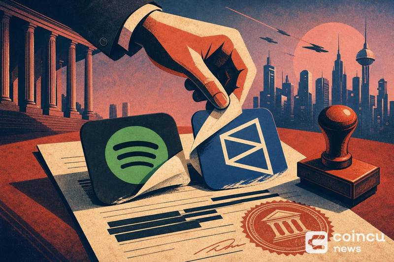 Spotify因结算纠纷要求Kalshi与Polymarket移除标识