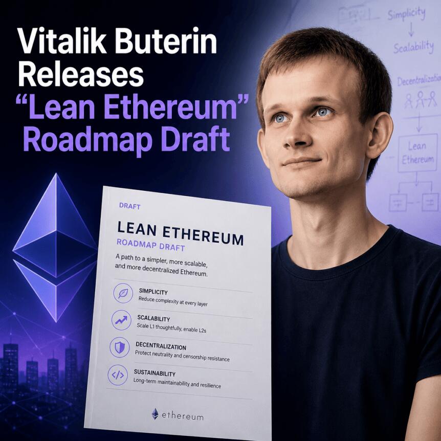 Vitalik Buterin 发布“精简以太坊”路线图草案