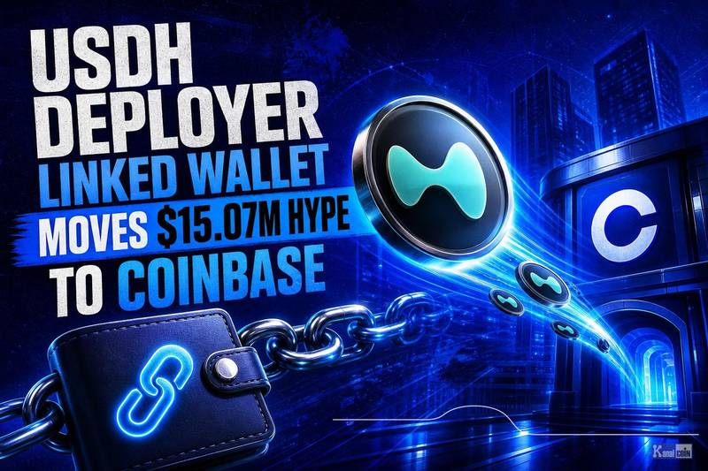 与 USDH 部署者关联的钱包将 1507 万美元的 HYPE 转入 Coinbase
