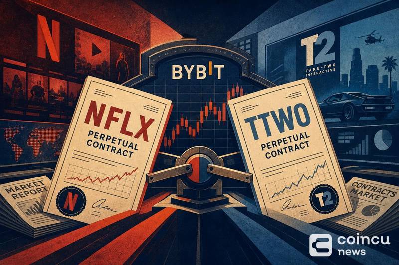 Bybit launches NFLX, BSP and TTWO perpetual contracts