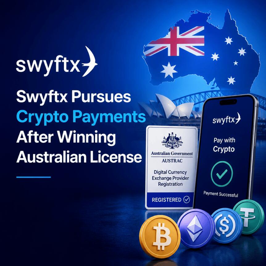 Swyftx entered the field of crypto payments after receiving an Australia license