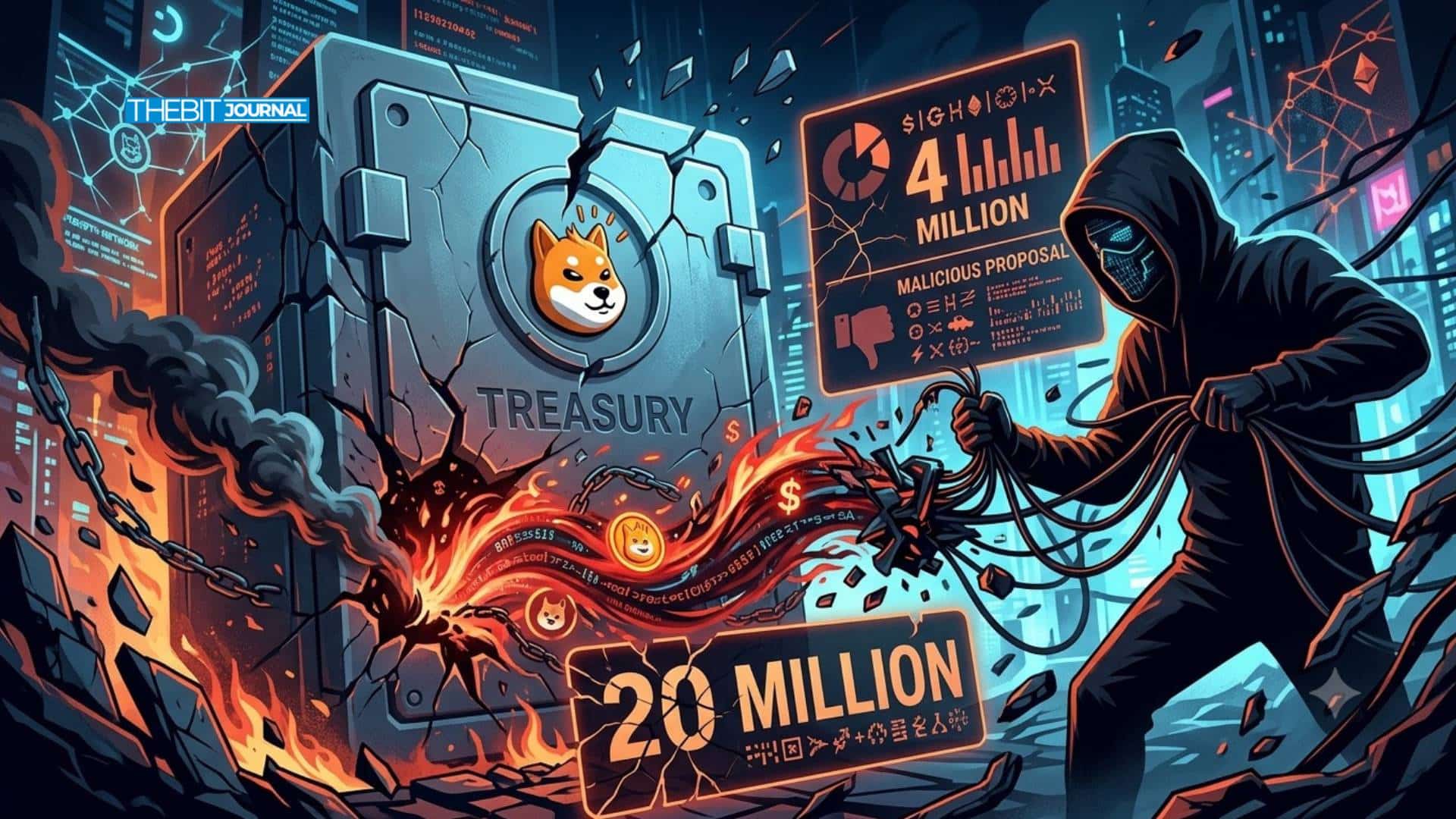BONK vault emptied,$20 million proposal attack exposes DAO governance risks