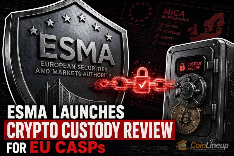 ESMA对欧盟CASPs启动加密托管审查