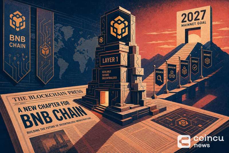 BNB Chain计划推出新Layer 1区块链，目标2027年上线主网