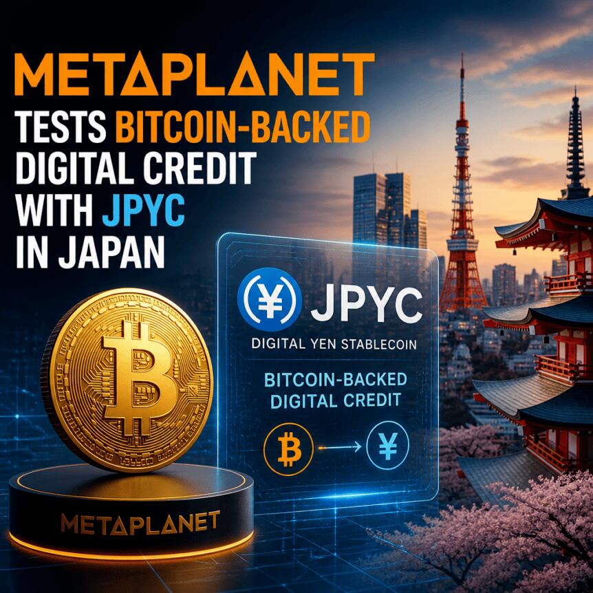 Metaplan joins hands with JPYC to test bitcoin-backed digital credit in Japan