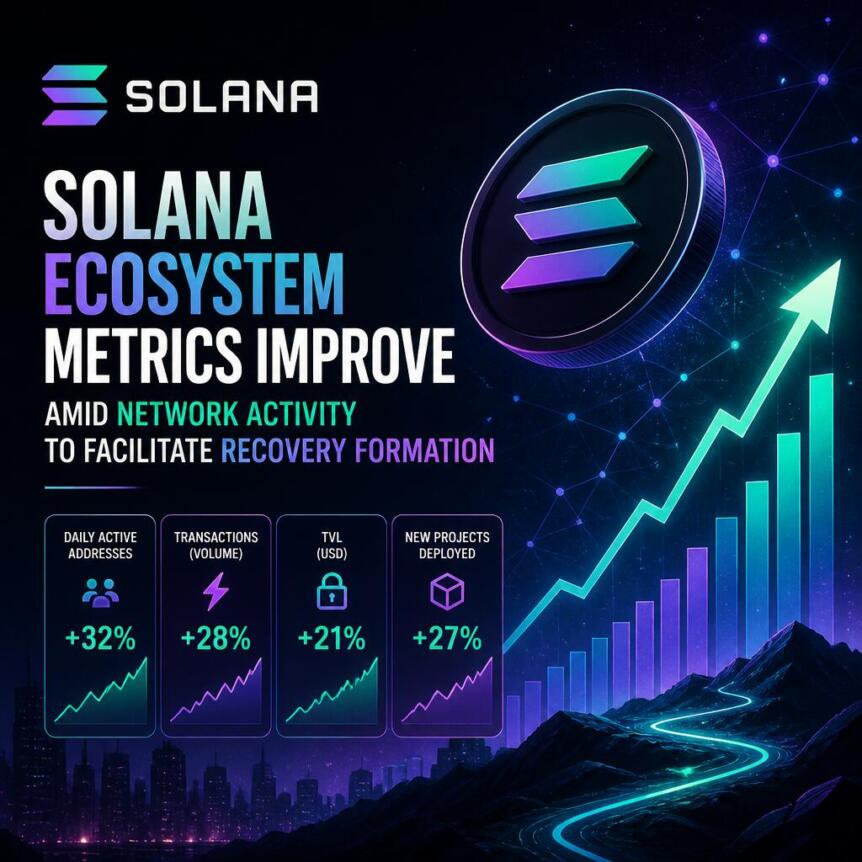 Solana生态系统指标随网络活动改善,助推复苏形成