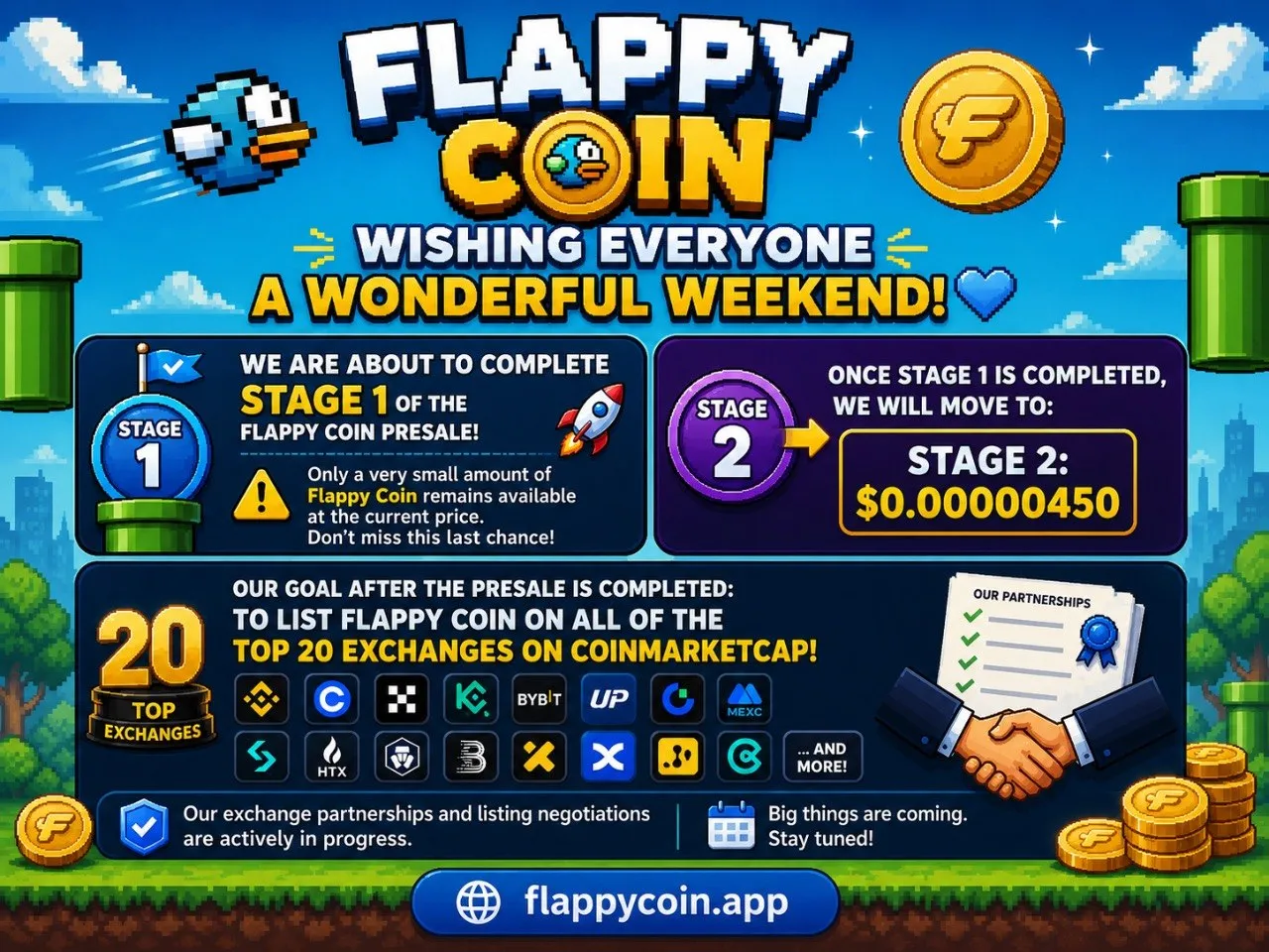 Flappy Coin 结合移动游戏与区块链技术，瞄准不断增长的GameFi市场