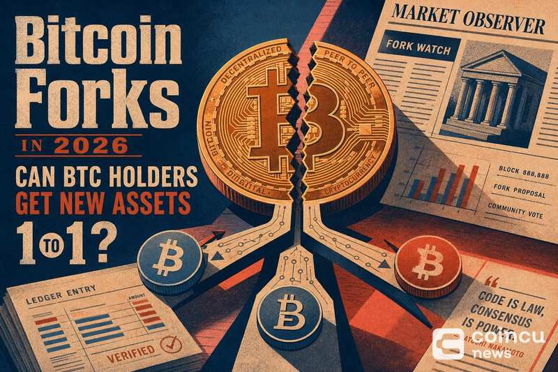 2026年比特币分叉：BTC持有者能否1:1获得新资产？