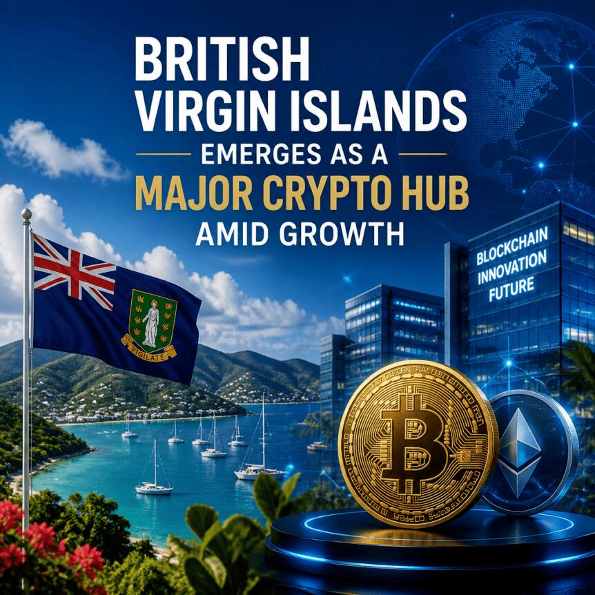 The British Virgin Islands rises as an important cryptocurrency center amid growth