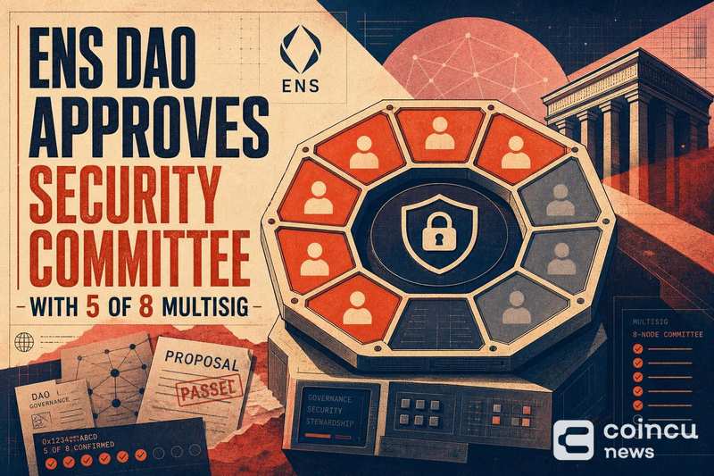 ENS DAO 批准设立5/8多签安全委员会