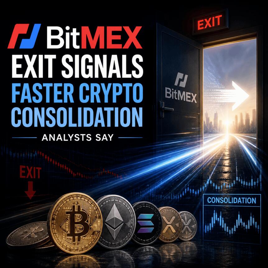 分析师:BitMEX退出信号预示加密货币加速整合