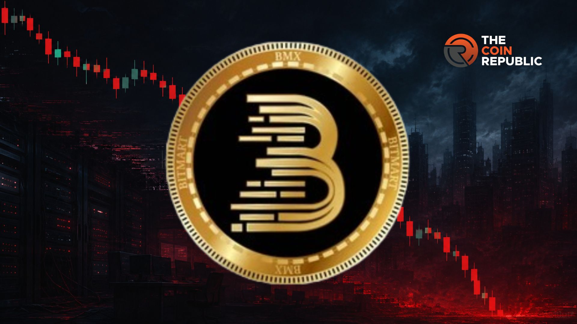 Bitmart关闭加密货币交易所，BMX代币暴跌近63%