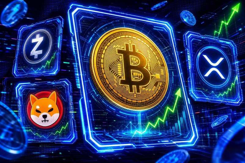 7月26日Zcash、XRP、SHIB、比特币价格分析