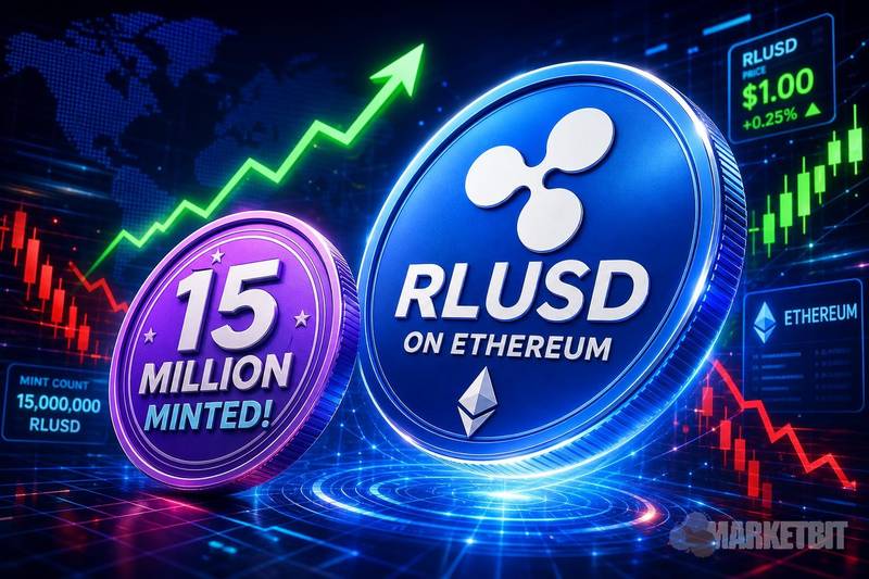 Ripple在以太坊上铸造1500万RLUSD | MarketBit