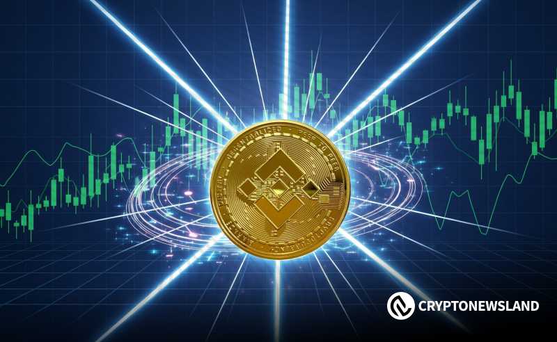 BNB price outlook tests breakthrough structure