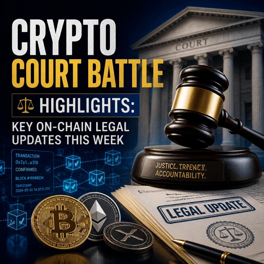 Highlights of the crypto court war: Key chain legal developments this week