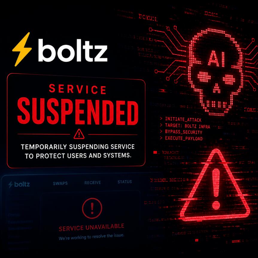 Boltz temporarily suspended service due to AI-driven hacking