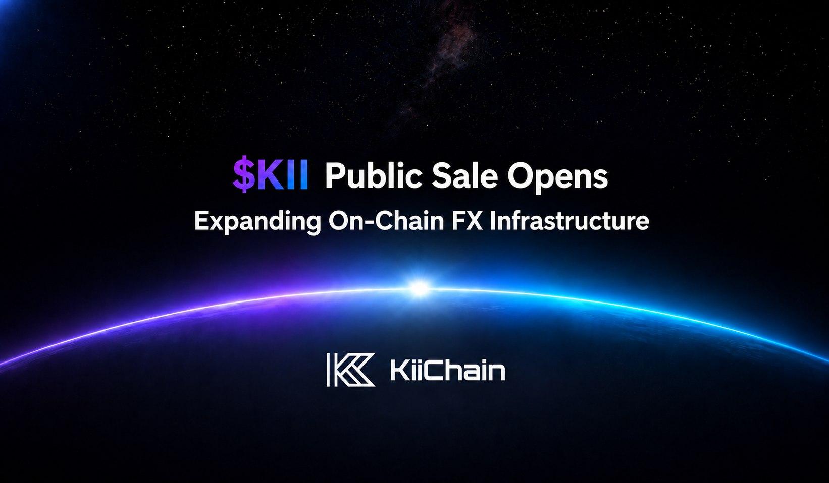 KiiChain launched an extended public offering of online foreign exchange network after receiving 945