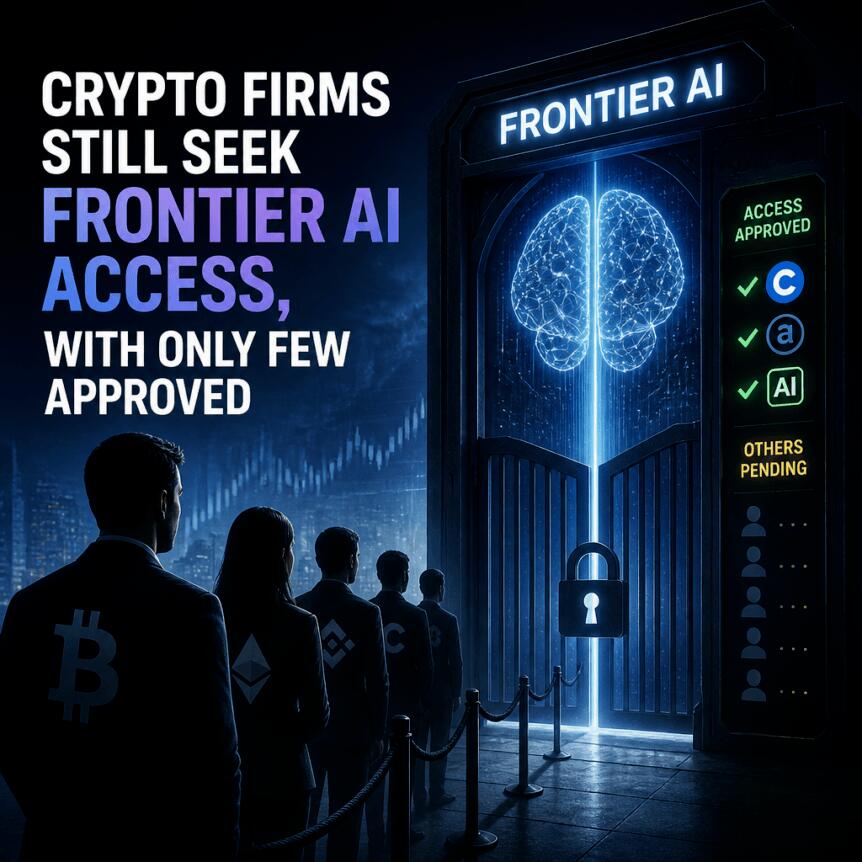 Cryptocurrency companies are still seeking cutting-edge AI access, only a few have been approved