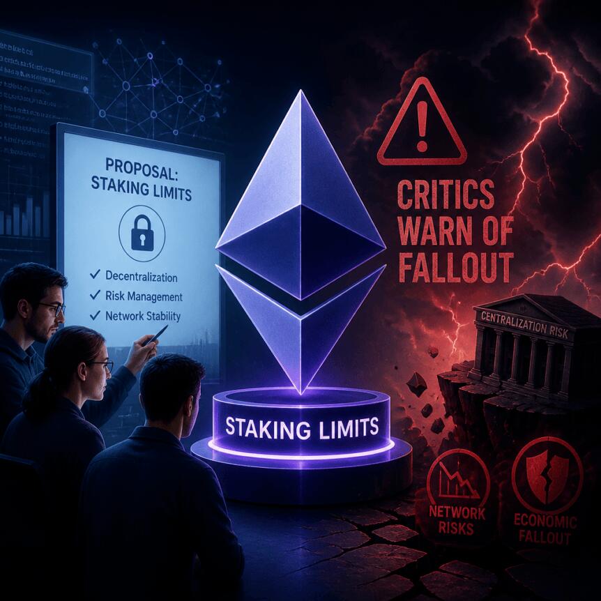 Ethereum researchers propose setting pledge limits, critics warn of serious consequences