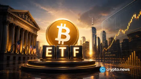 比特币ETF连续五日净流入8.535亿美元