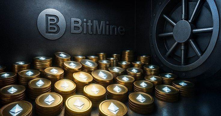 Bitmine以太坊财库增至582万ETH，逼近5%目标