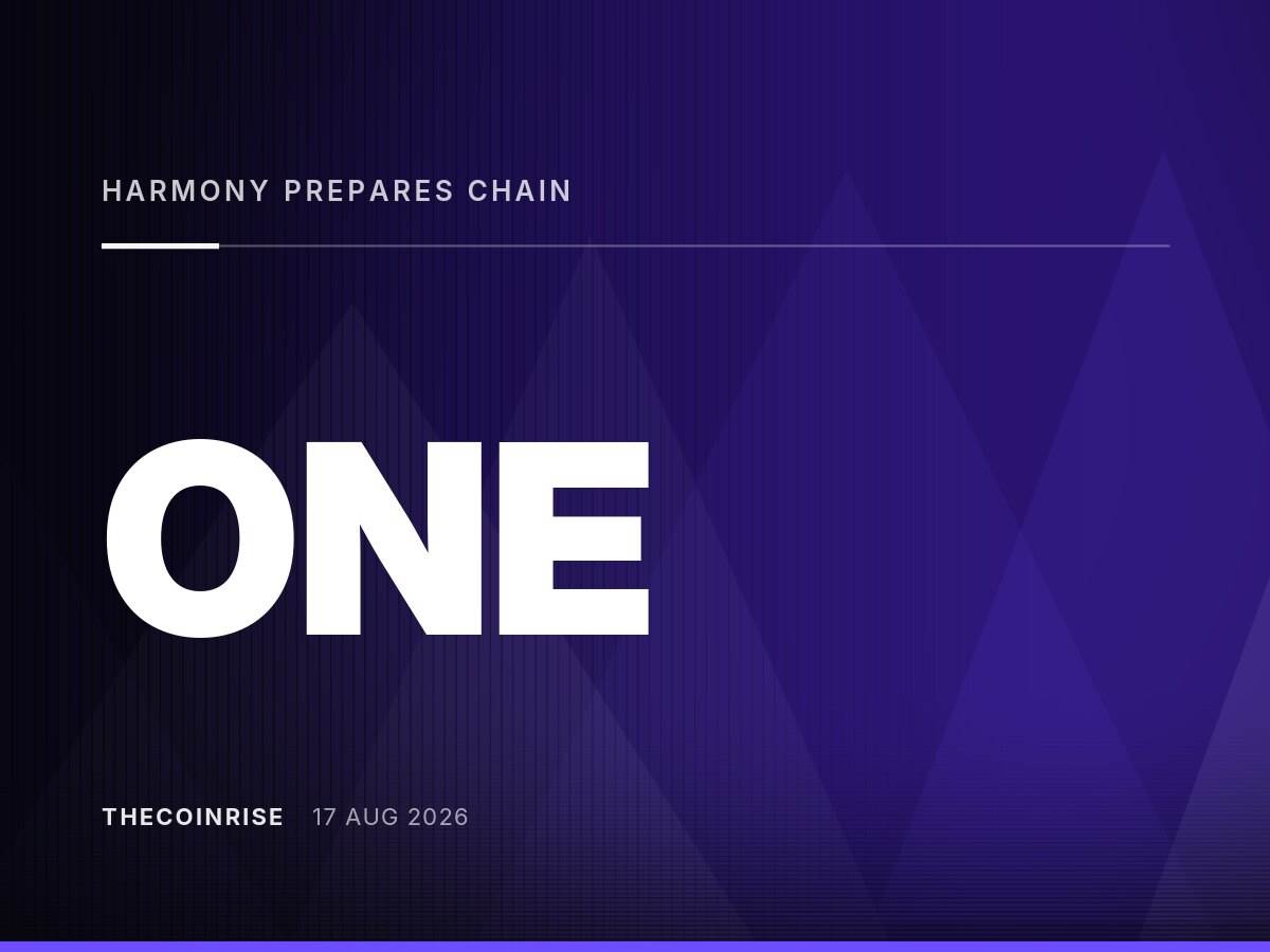 Harmony因伪造ONE代币蔓延拟进行链回滚