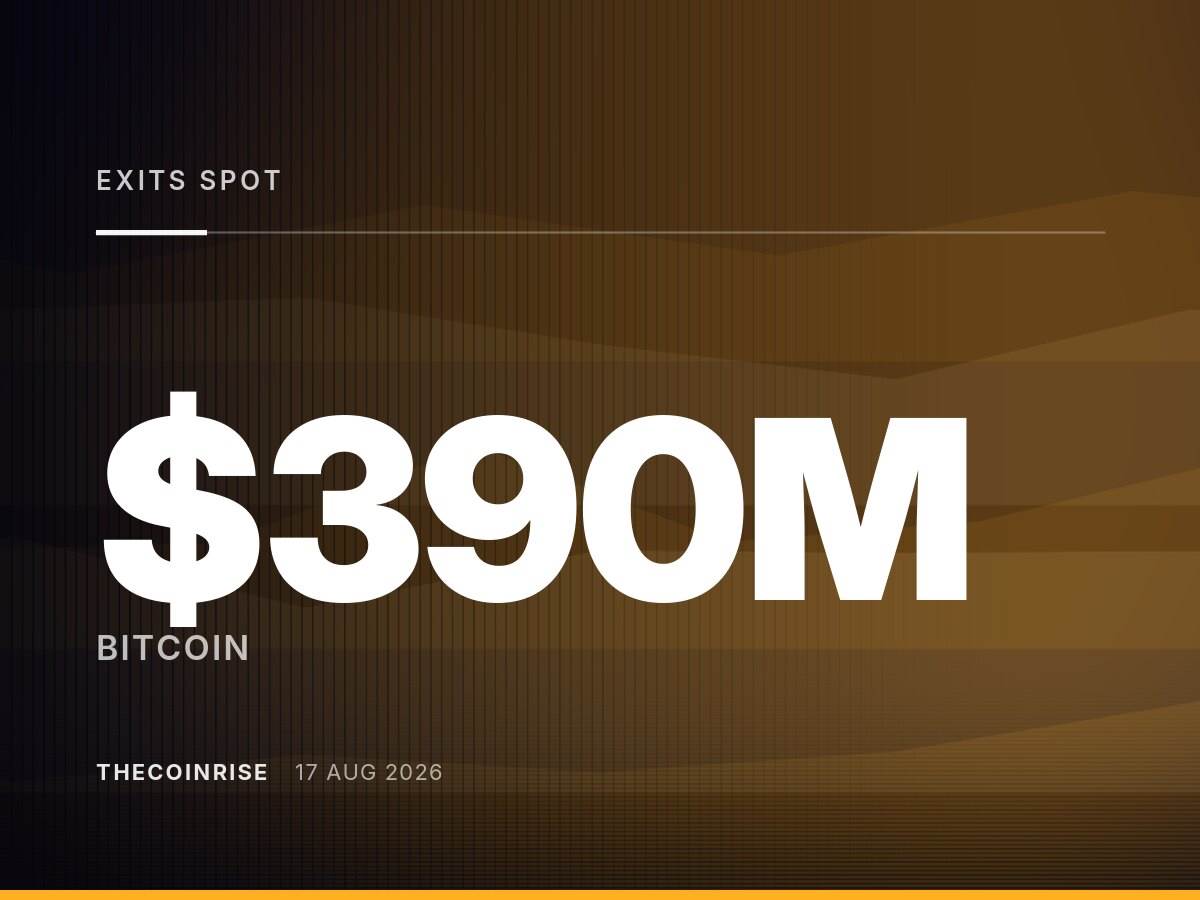 3.9亿美元流出现货比特币ETF，比特币价格持稳于63,460美元附近