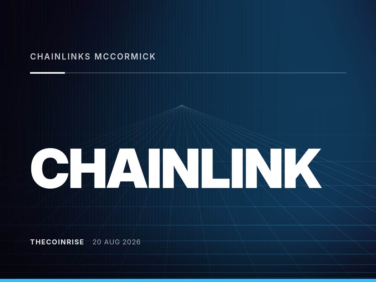 Chainlink的麦考密克表示，AI代理和机器人将推动未来区块链交易