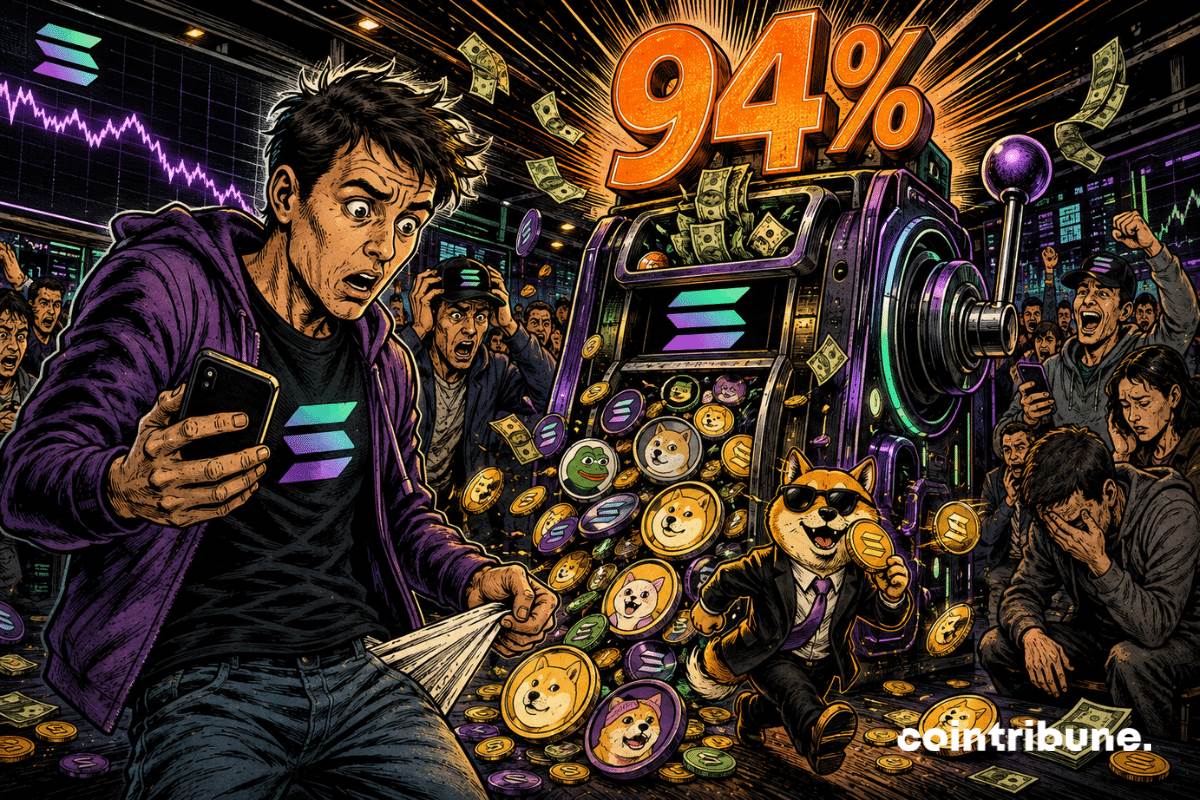 加密货币：Solana Meme币陷阱困住近94%的交易者