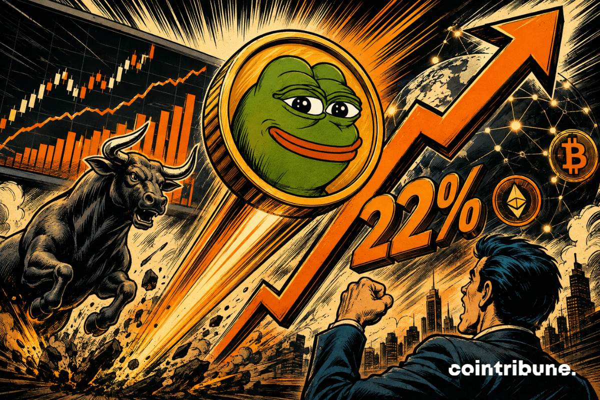 Pepcoin上涨22%，受加密货币市场反弹推动