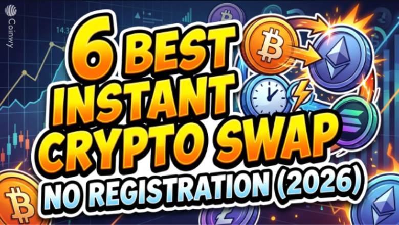 6 Best Instant Cryptocurrency Exchange Without Registration (2026)