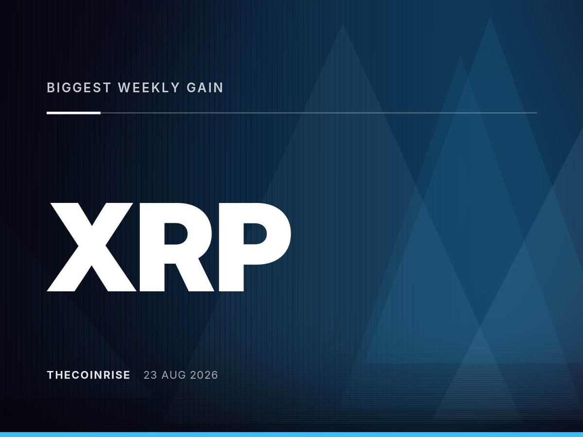 XRP势将创21个月最大单周涨幅，受国债回购乐观情绪提振