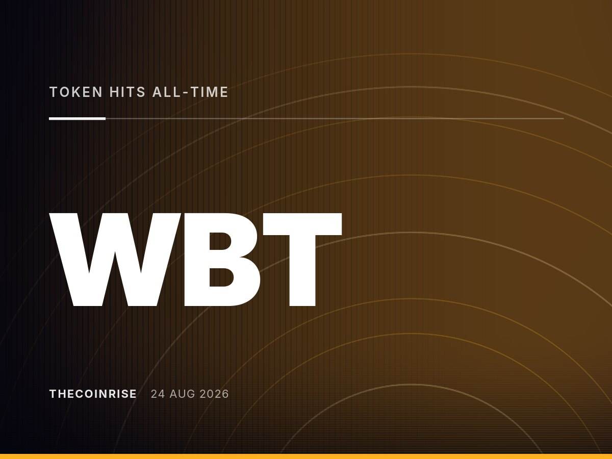 WBT代币创历史新高，Whitechain与W Group生态持续扩展