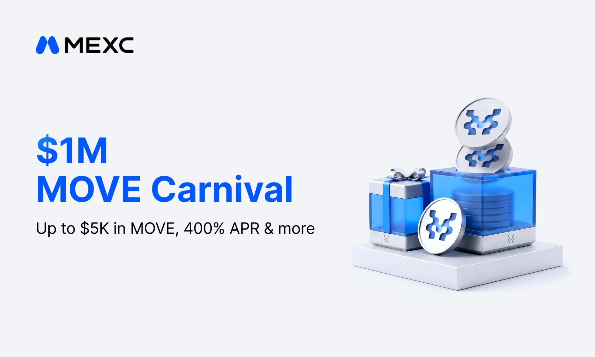 MEXC MOVE嘉年华开启：零手续费交易，百万USDT奖励（8月25日）