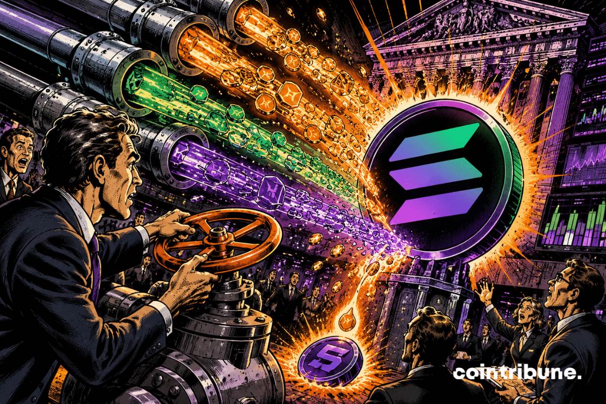 加密货币：Solana ETF净流入突破12.2亿美元