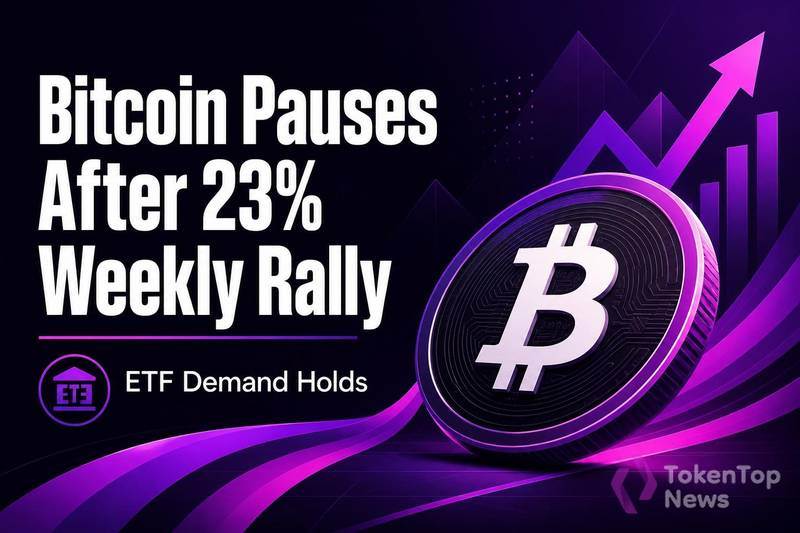 比特币周涨23%后暂歇,ETF需求不减