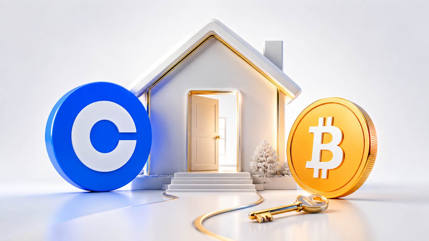 Coinbase 向美国购房者扩大比特币抵押贷款业务