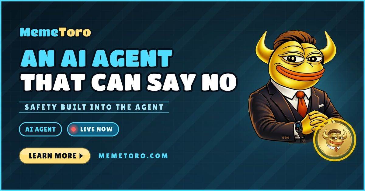 MemeToro押注AI验证，欲净化下一个Meme币周期