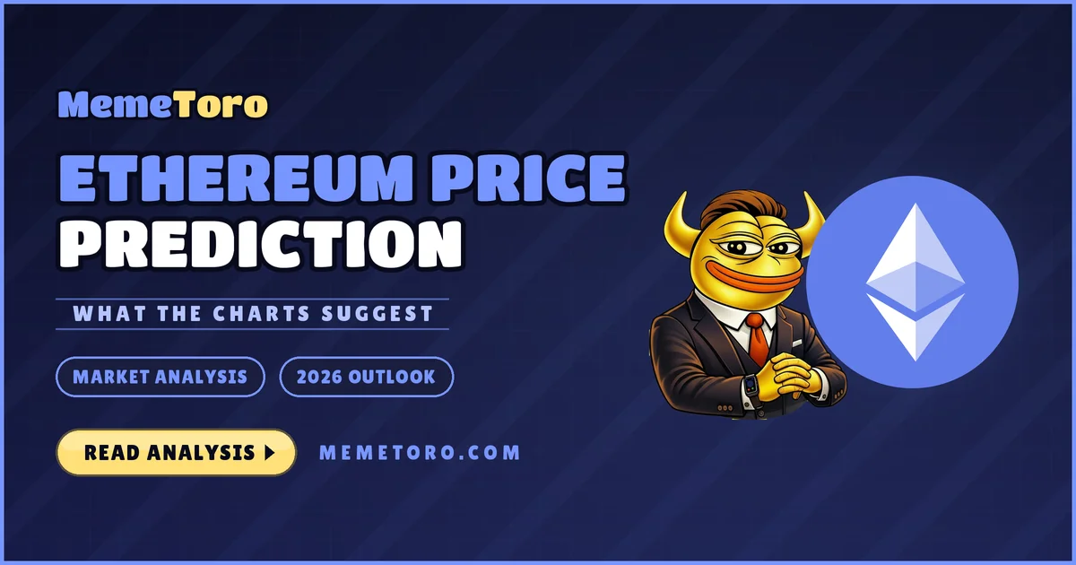 ETH快讯：Kalshi与分析师紧盯2800美元，MemeToro预售冲刺10万美元