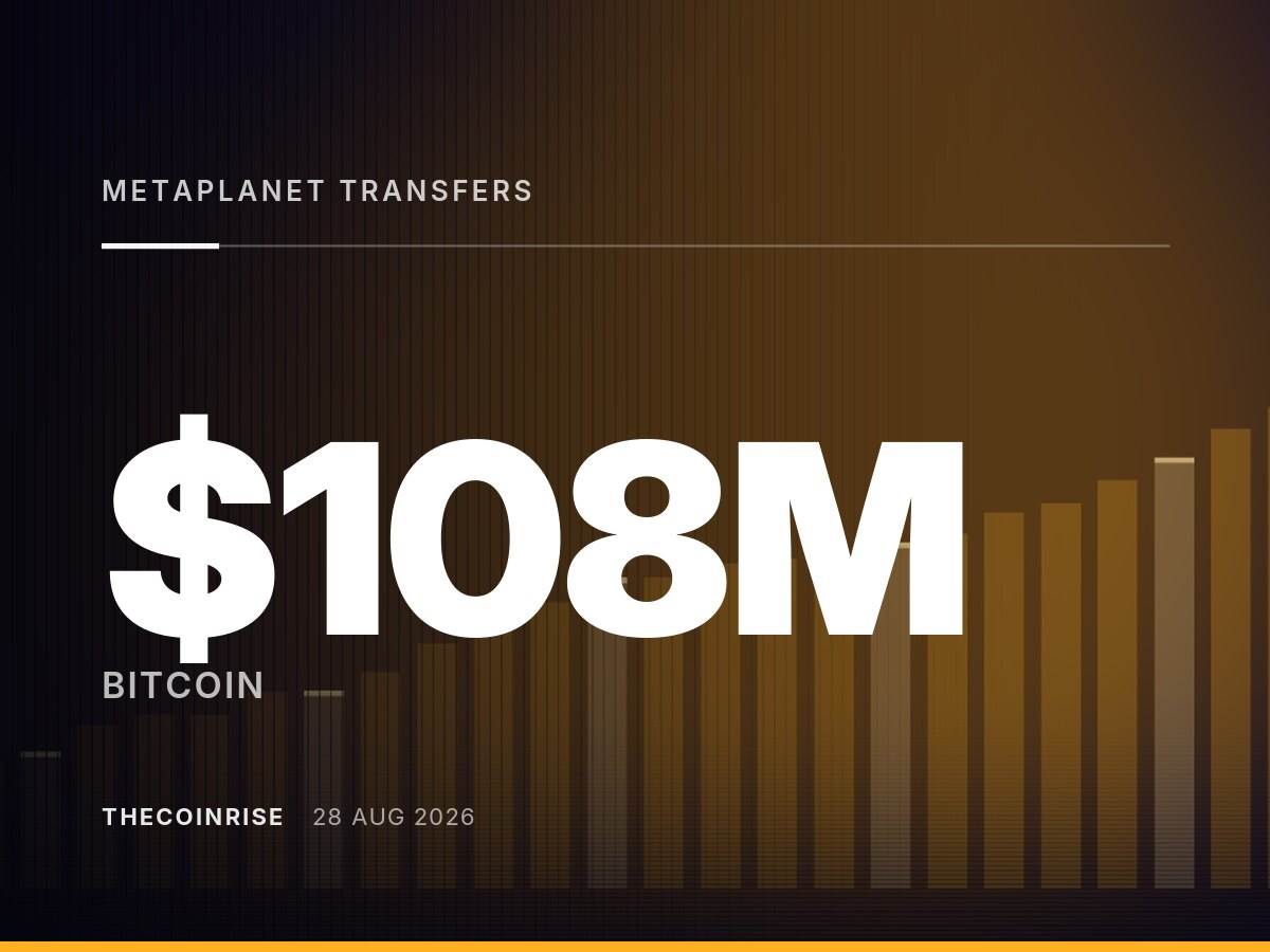 Metaplanet向Coinbase Prime转移1.08亿美元比特币，引发抛售猜想