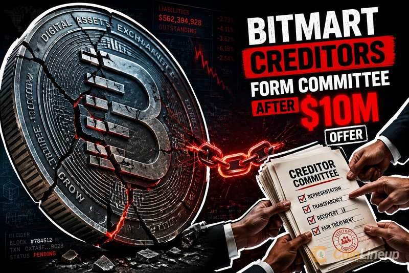 BitMart债权人获1000万美元报价后成立委员会
